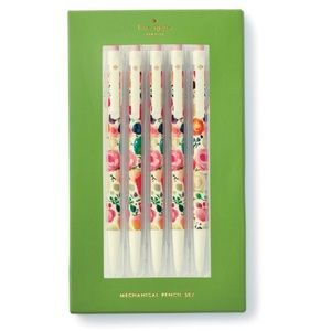 🆕 Kate Spade ♠️ Floral Mechanical Pencil Set 5